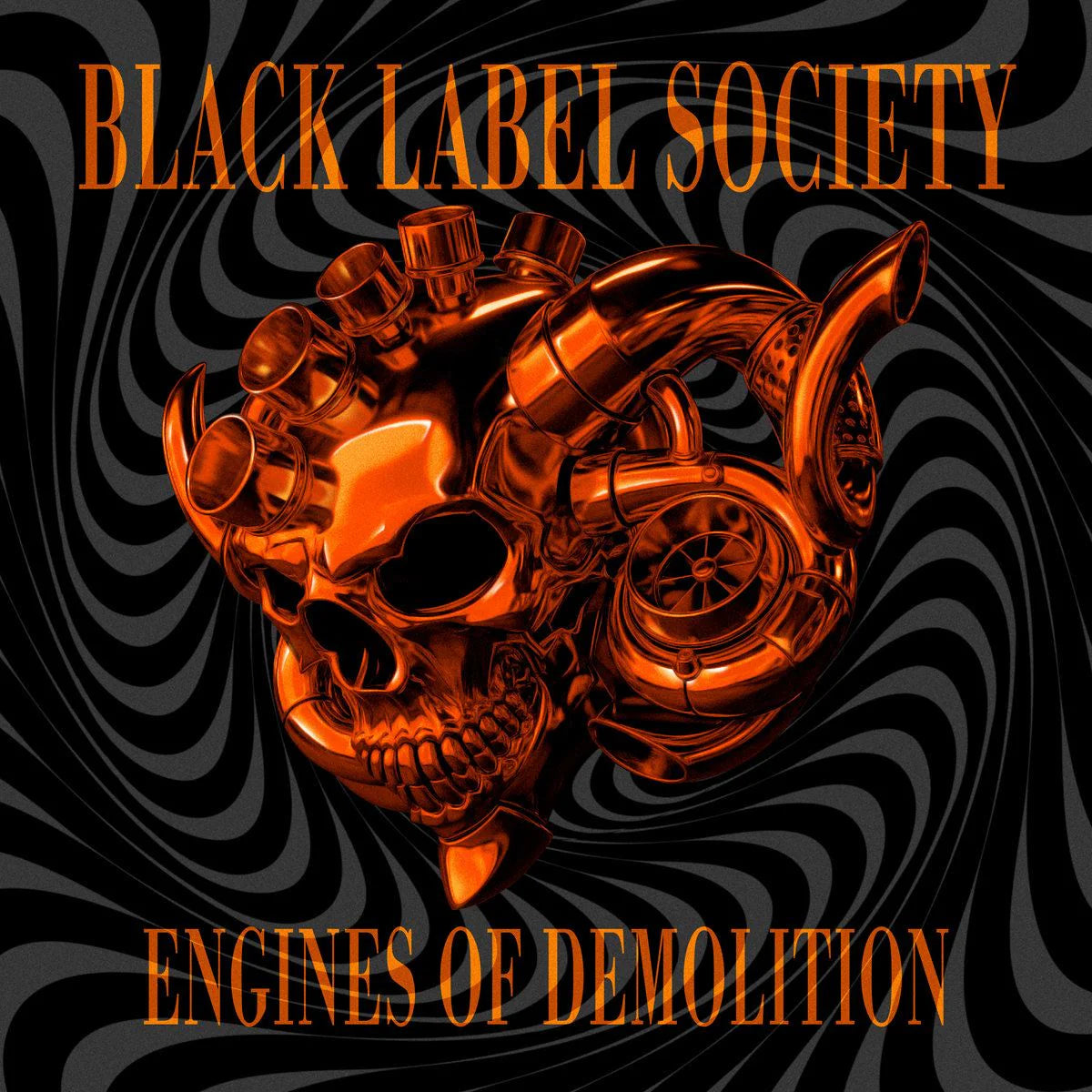 Black Label Society - Engines of Demolition (Indie Exclusive Marble) Vinyl Cover