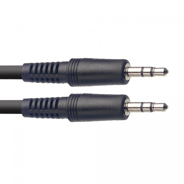 Stagg SAC2MPSMPSB 2m / 6ft Mini Stereo Jack Audio Cable