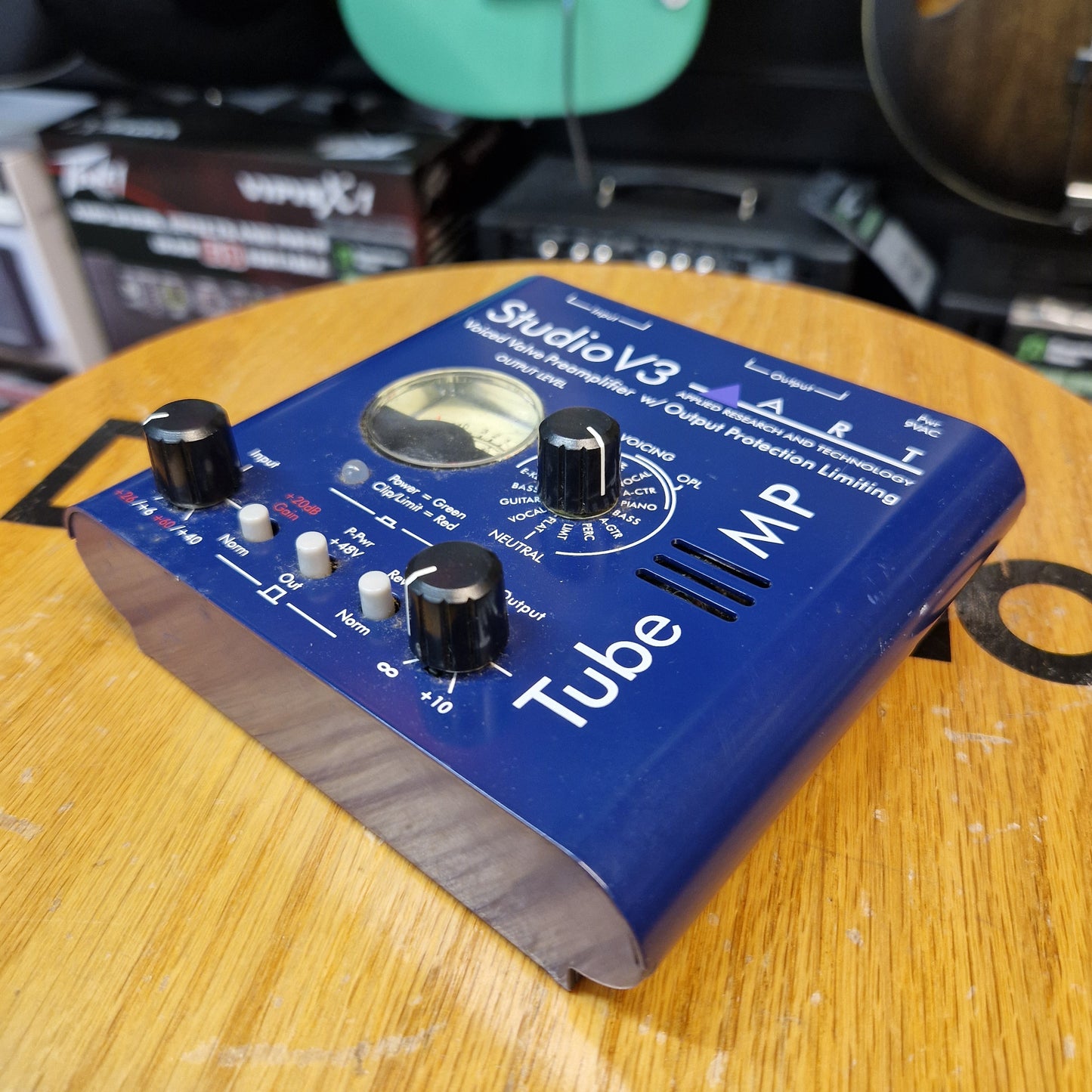 Pre-Owned ART StudioV3 Voiced Valve Preamp w/ Output Protection Limiting