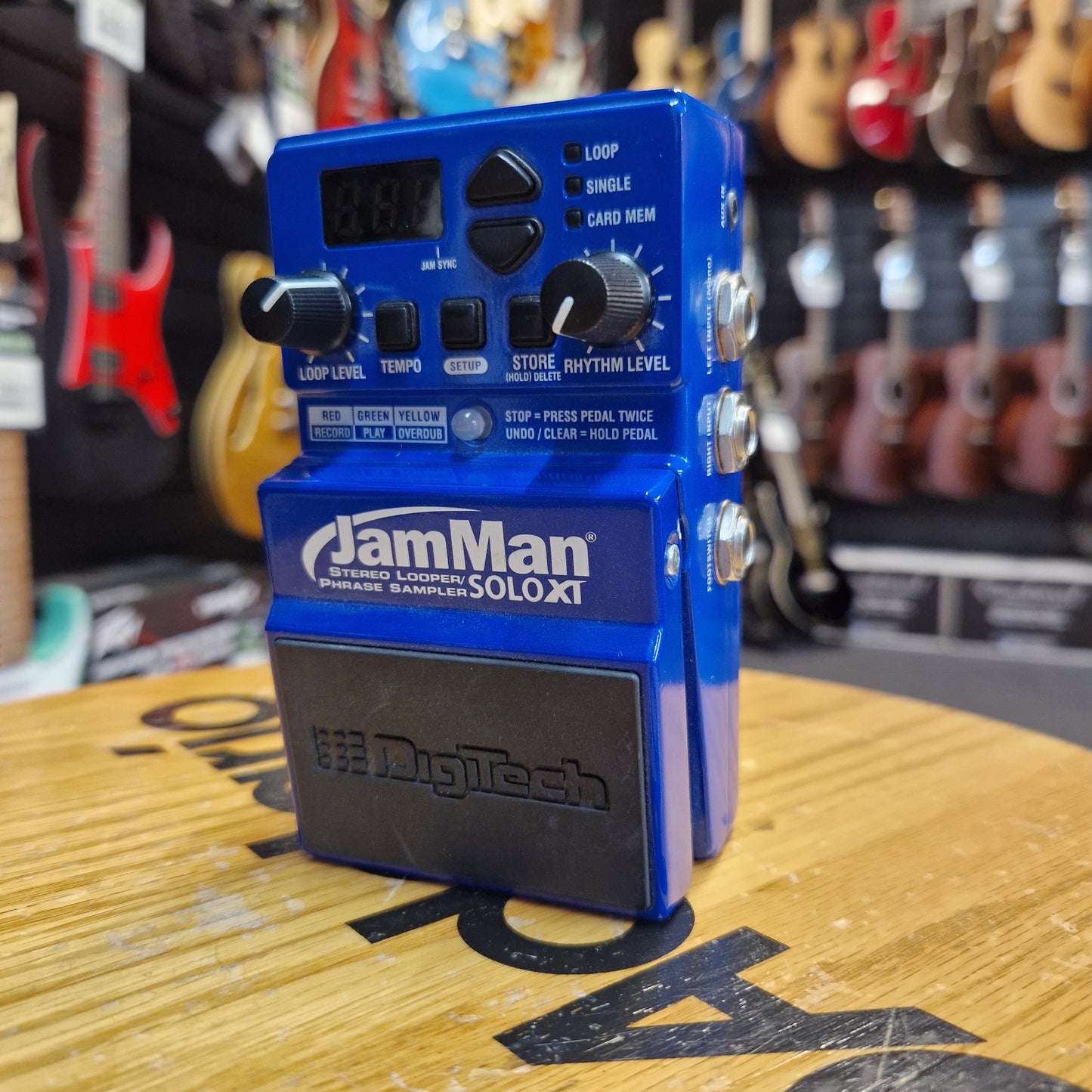 Pre-Owned DigiTech JamMan Solo XT Stereo Looper / Phrase Sampler Pedal
