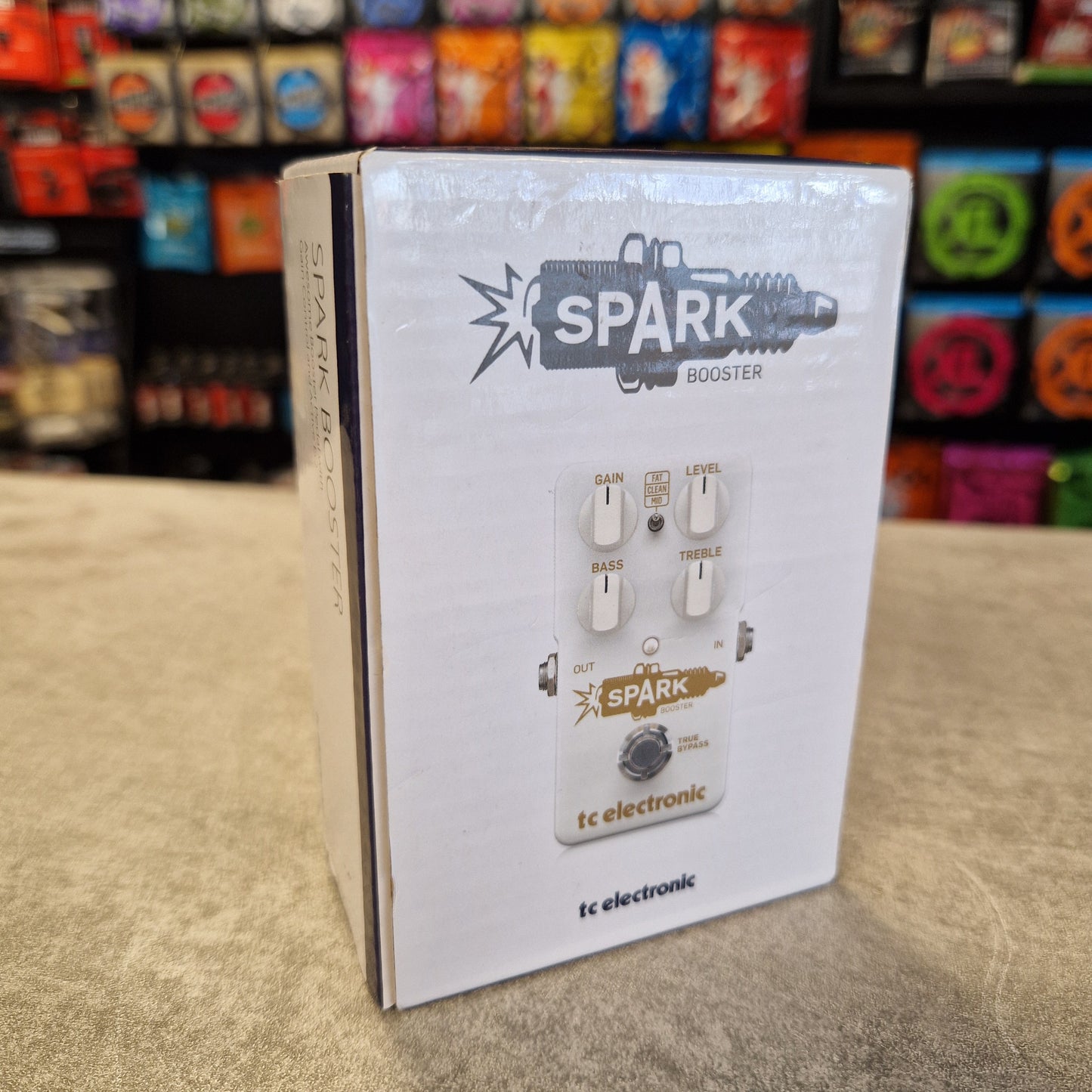 TC Electronic Spark guitar effects pedal box