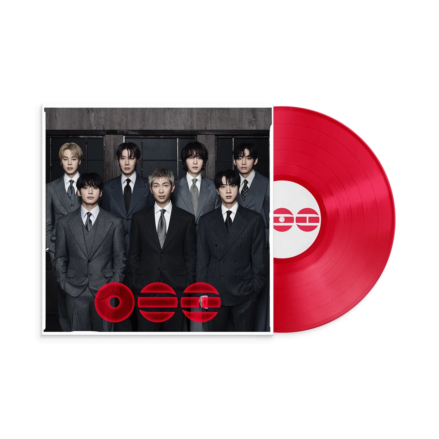 BTS album cover arirang vinyl red