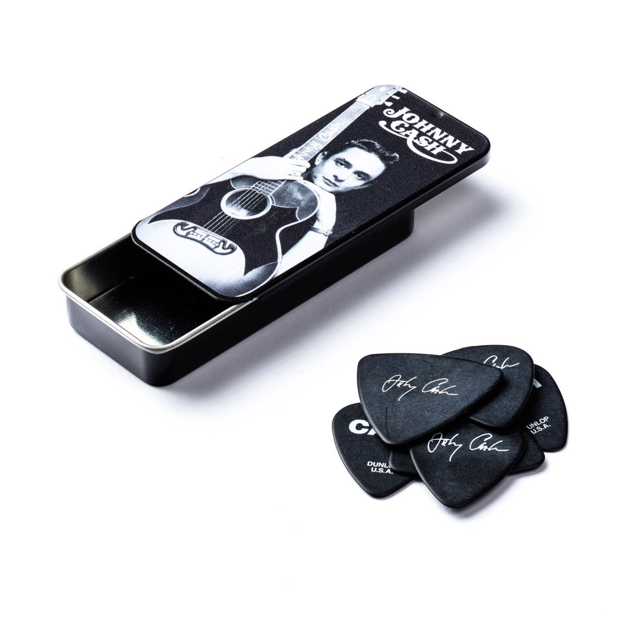 Dunlop Picks - Johnny Cash Memphis Medium - Pick Tin 6