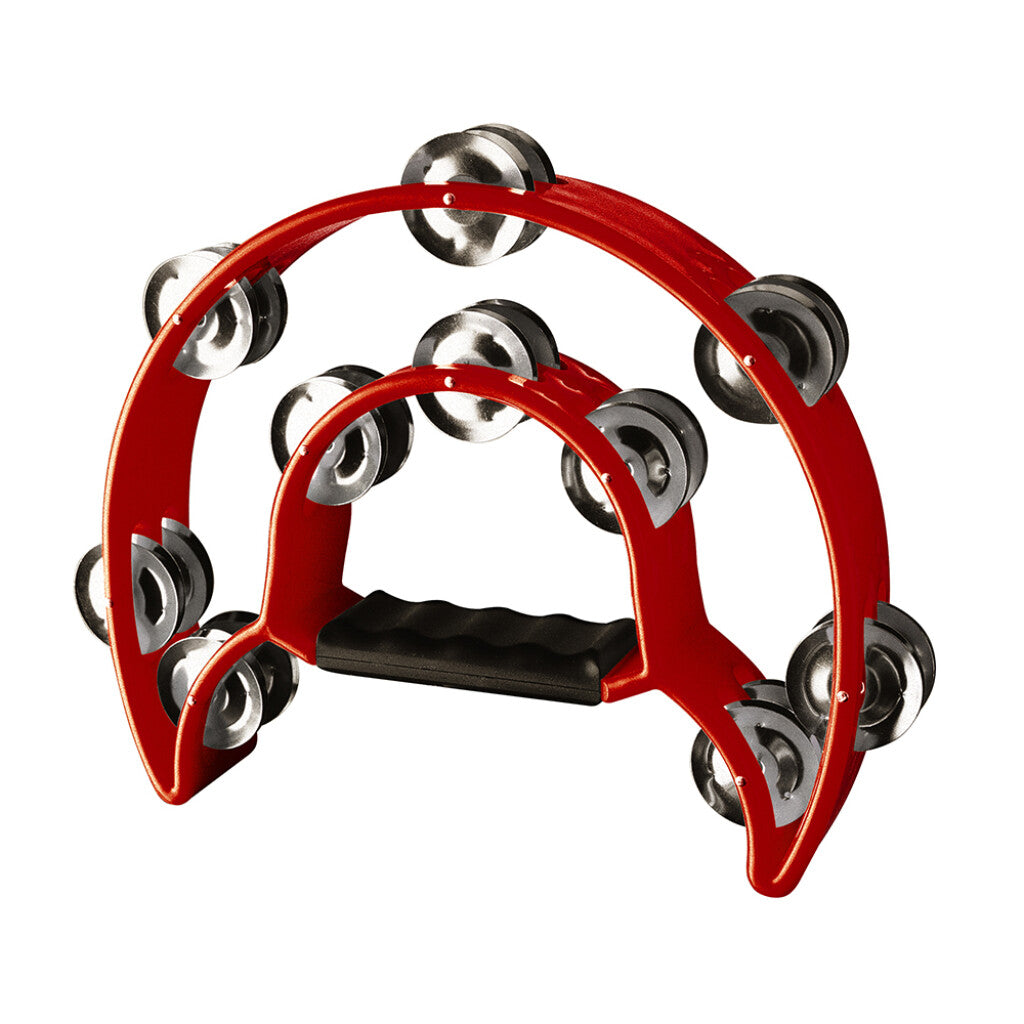 Stagg TAB-1 RD 20 Jingle Cutaway Tambourine - Red