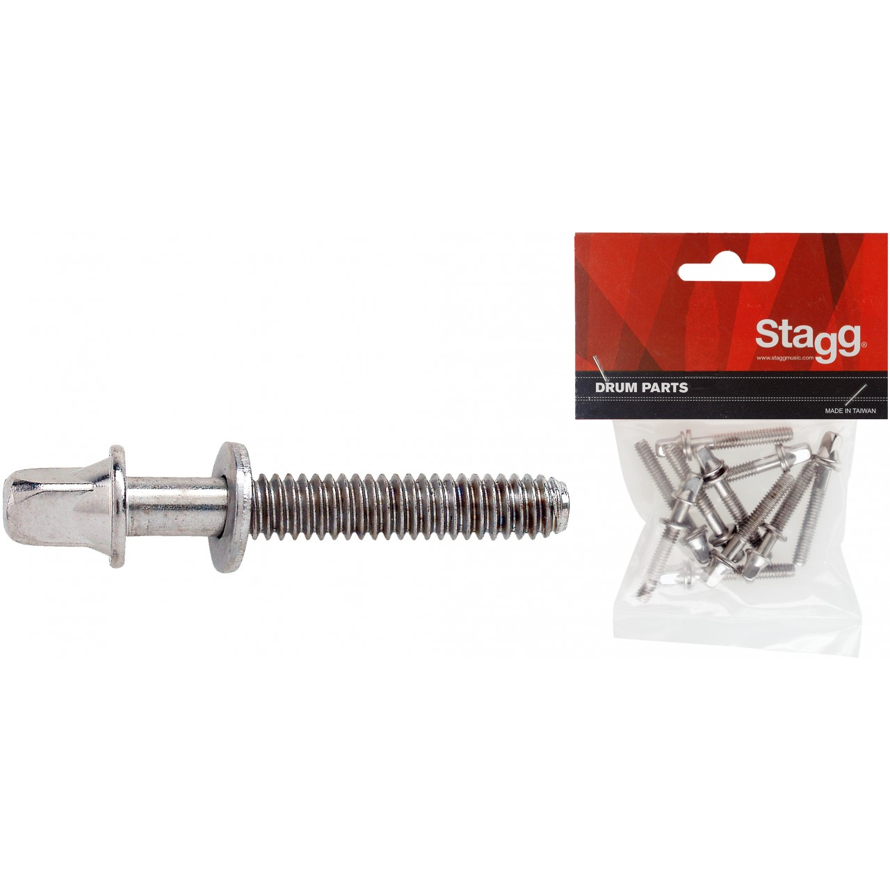 Stagg 4H-HP 32mm Tension Rod w/ Washer - 10 Pack