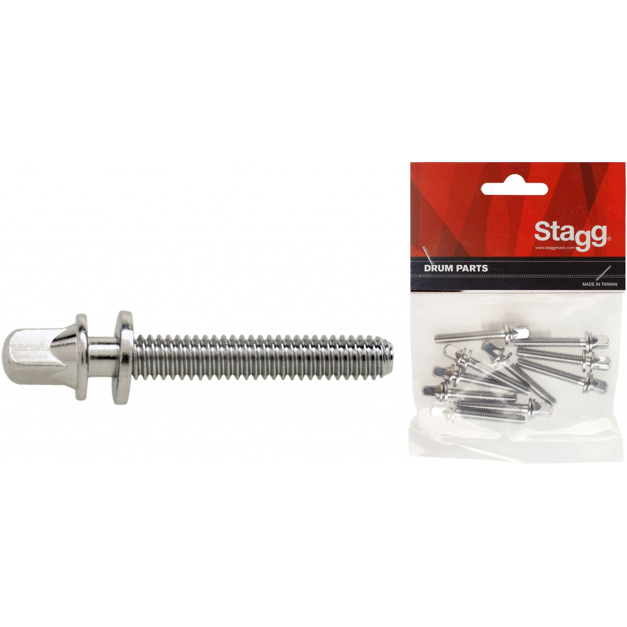 Stagg 4J-HP 35mm Tension Rod w/ Washer - 10 Pack