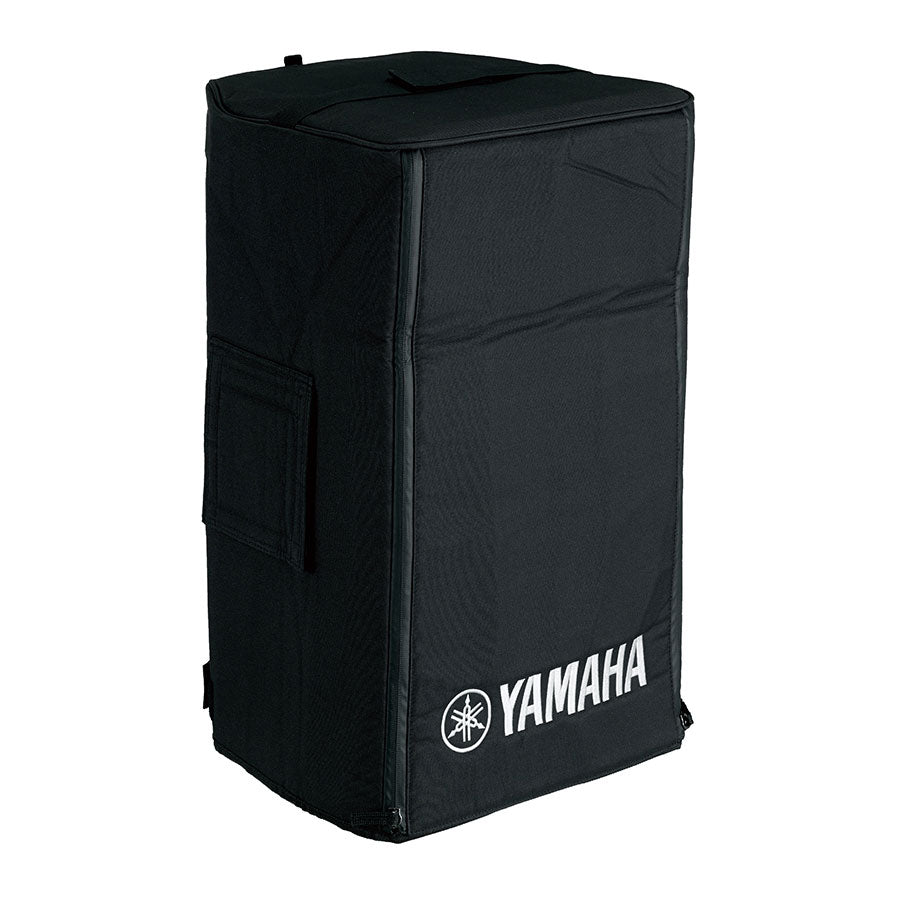 Yamaha SPCVR-1201 Black Yamaha speaker cover on a white background