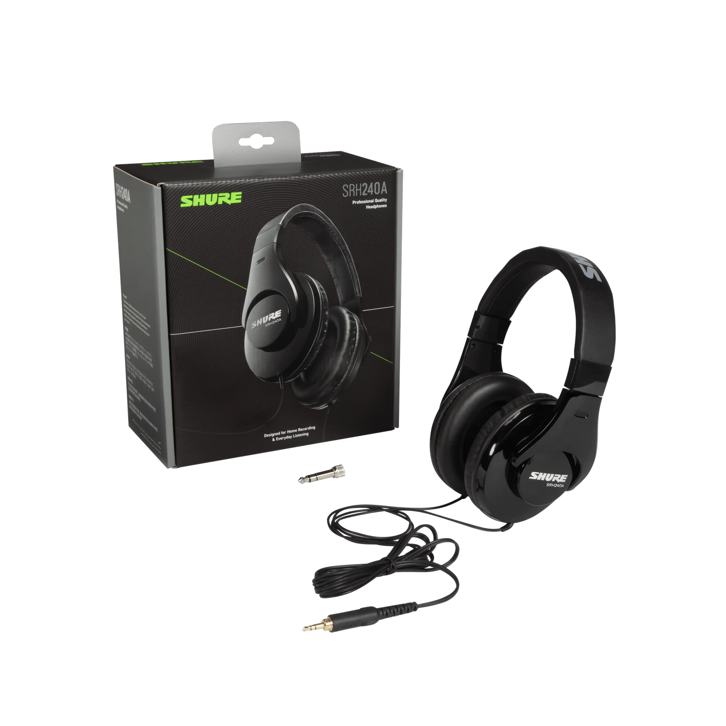 Shure SRH240A-BK-EFS Professional Quality Headphones