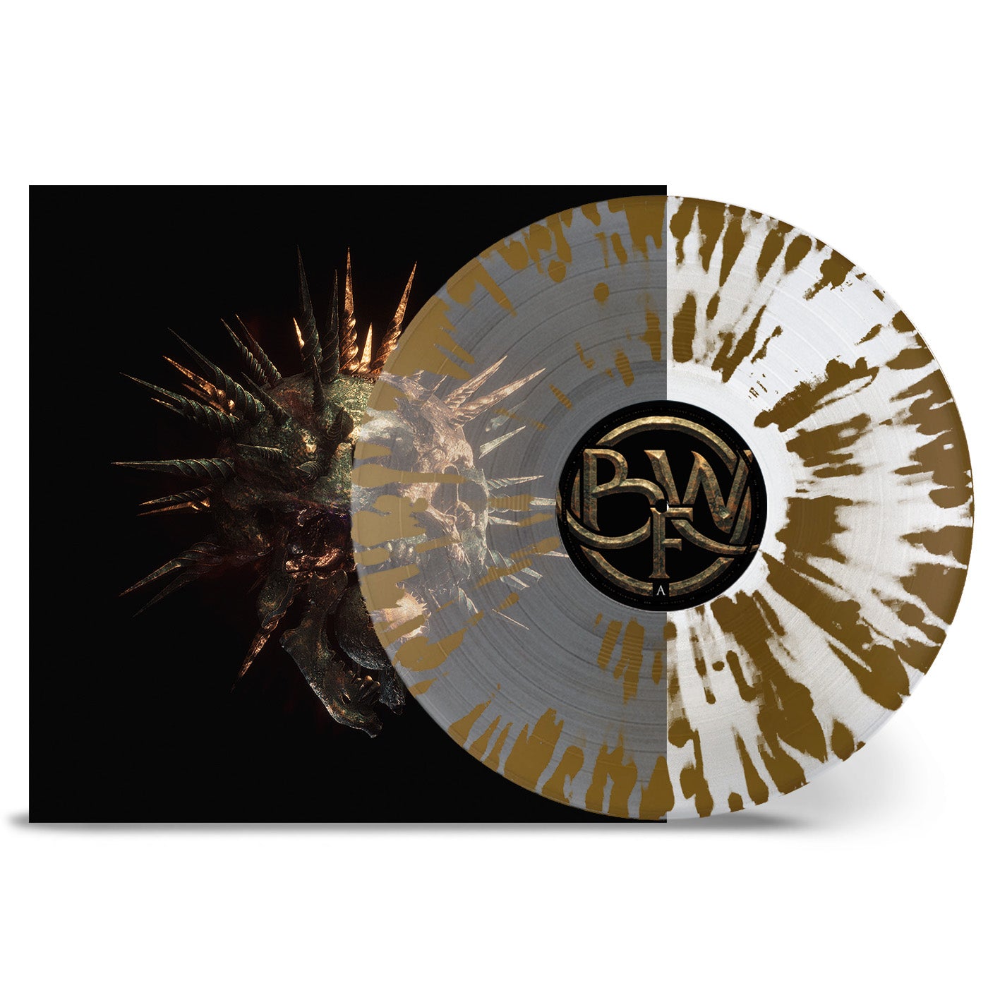 Bleed From Within - Zenith Vinyl record with a unique design and logo on a black background