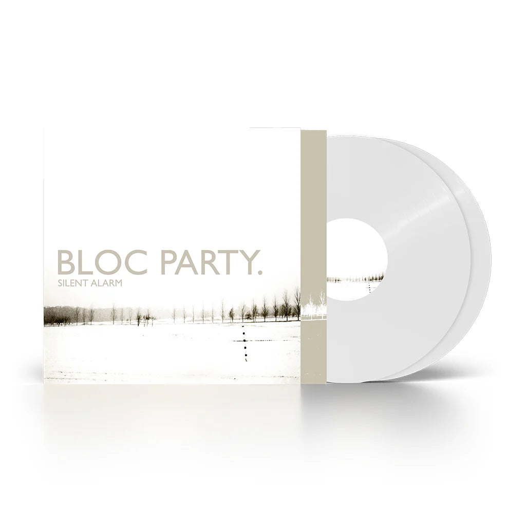 Bloc Party - Silent Alarm cover of 'Silent Alarm' by Bloc Party on a white background
