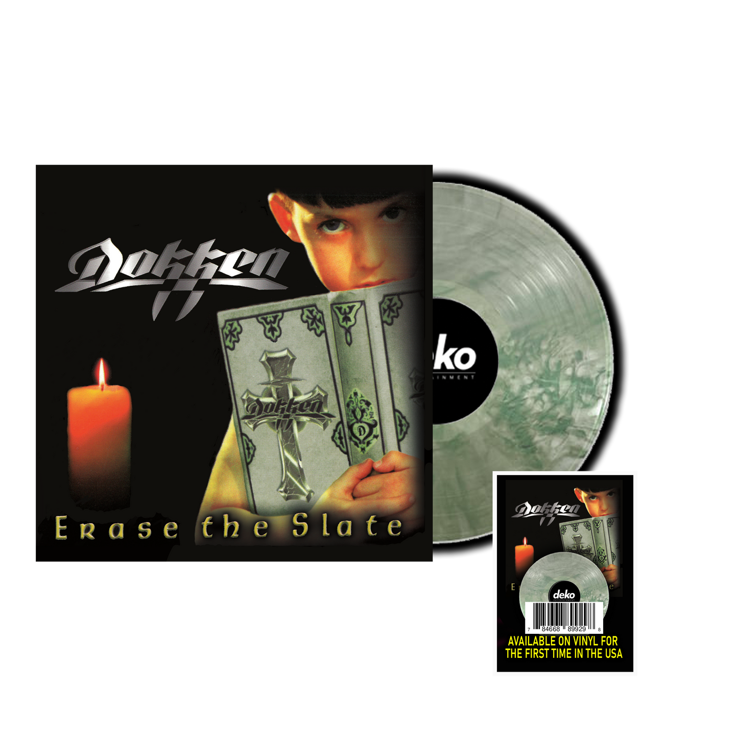 Dokken - Erase the Slate (Green Smoke) Vinyl