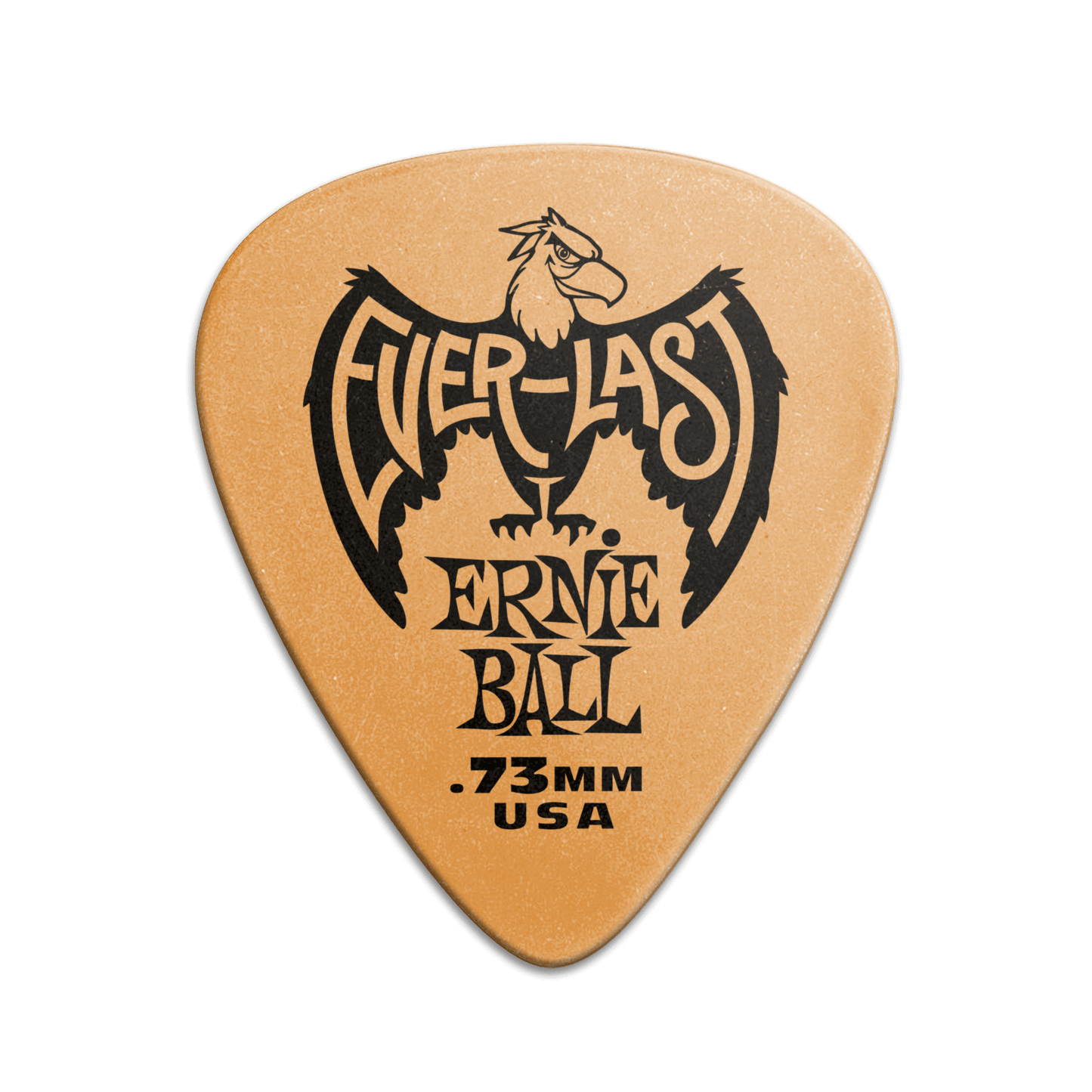 Ernie Ball Everlast Picks Orange - 0.73mm (12 Pack)