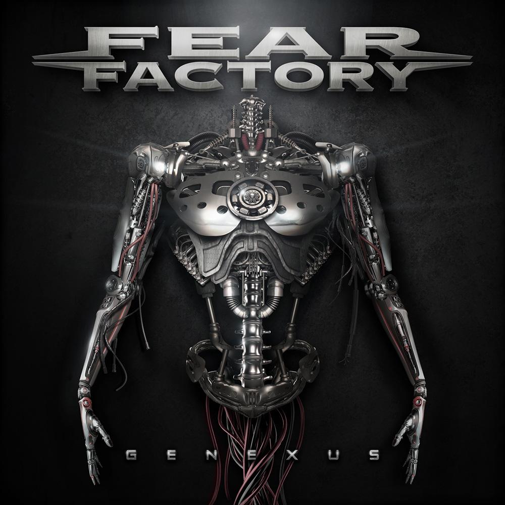 Fear Factory - Genexus (Limited Edition 1 of 2500 Crystal Clear w/ Black White Splatter) Vinyl