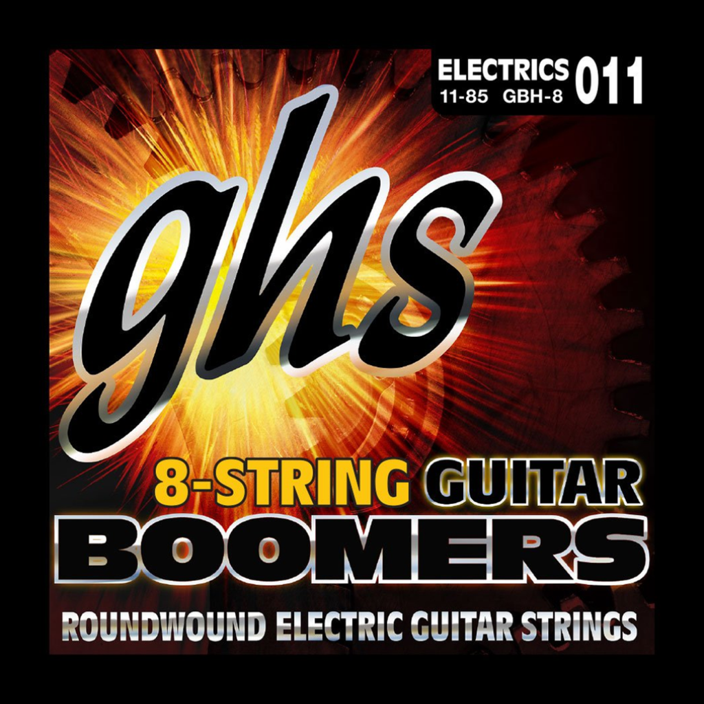 GHS Boomers Heavy 8-String Set