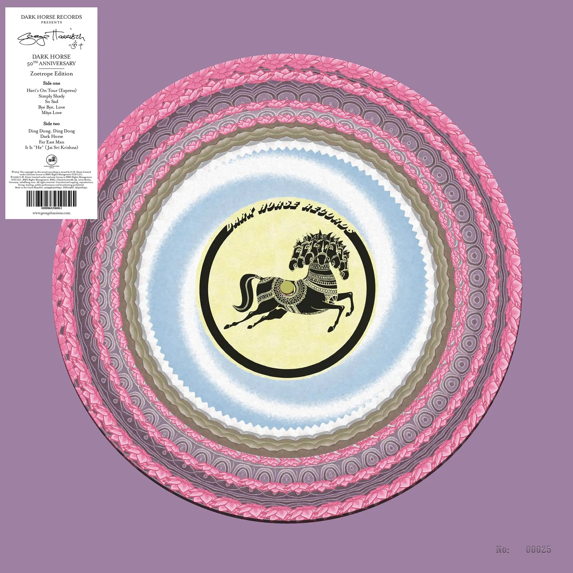 George Harrison - Dark Horse (Zoetrope) Vinyl RSD26 – Powerhouse Music