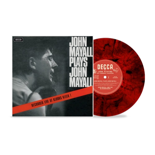 John Mayall and The Bluesbreakers - Plays John Mayall (Live) (60th Anniversary Edition Red / Black) Vinyl RSD25