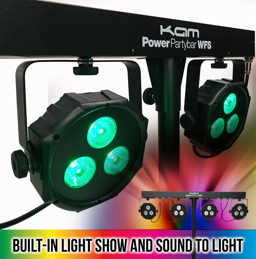 KAM Power Partybar w/ Footswitch