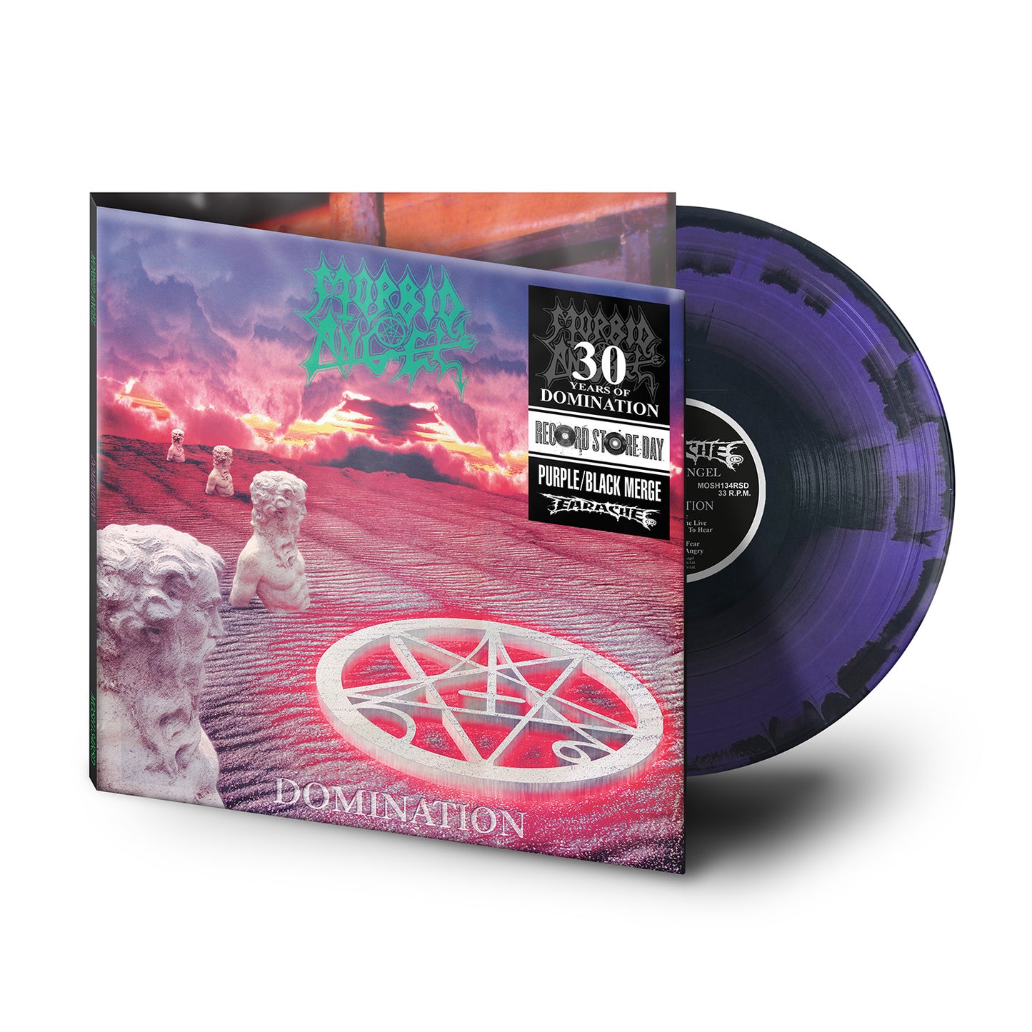 Morbid Angel - Domination (Purple / Black Merge) Vinyl RSD25