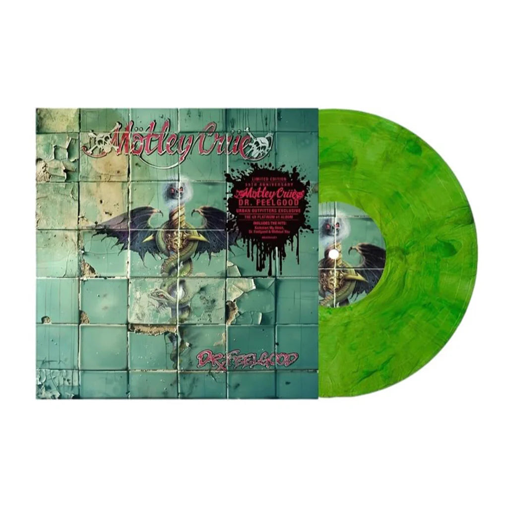 Motley Crue - Dr Feelgood (35th Anniversary Indie Exclusive Ghostly Green) Vinyl