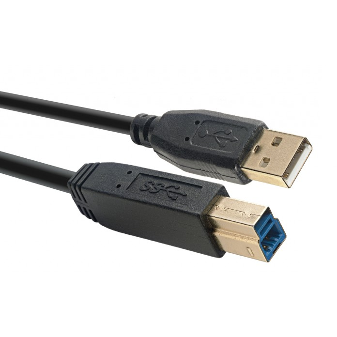 Stagg NCC1,5U3AU3B 1.5m/5ft A to B 3.0 USB Cable