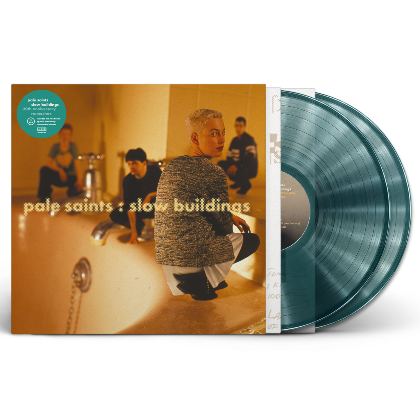 Pale Saints - Slow Buildings (30th Anniversary Re:Masters Petrol Blue) Vinyl RSD25