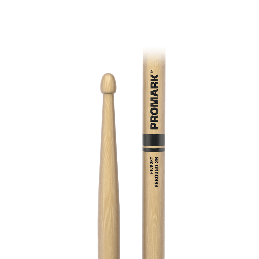 ProMark Rebound 2B Hickory Drumstick - Acorn Wood Tip Close