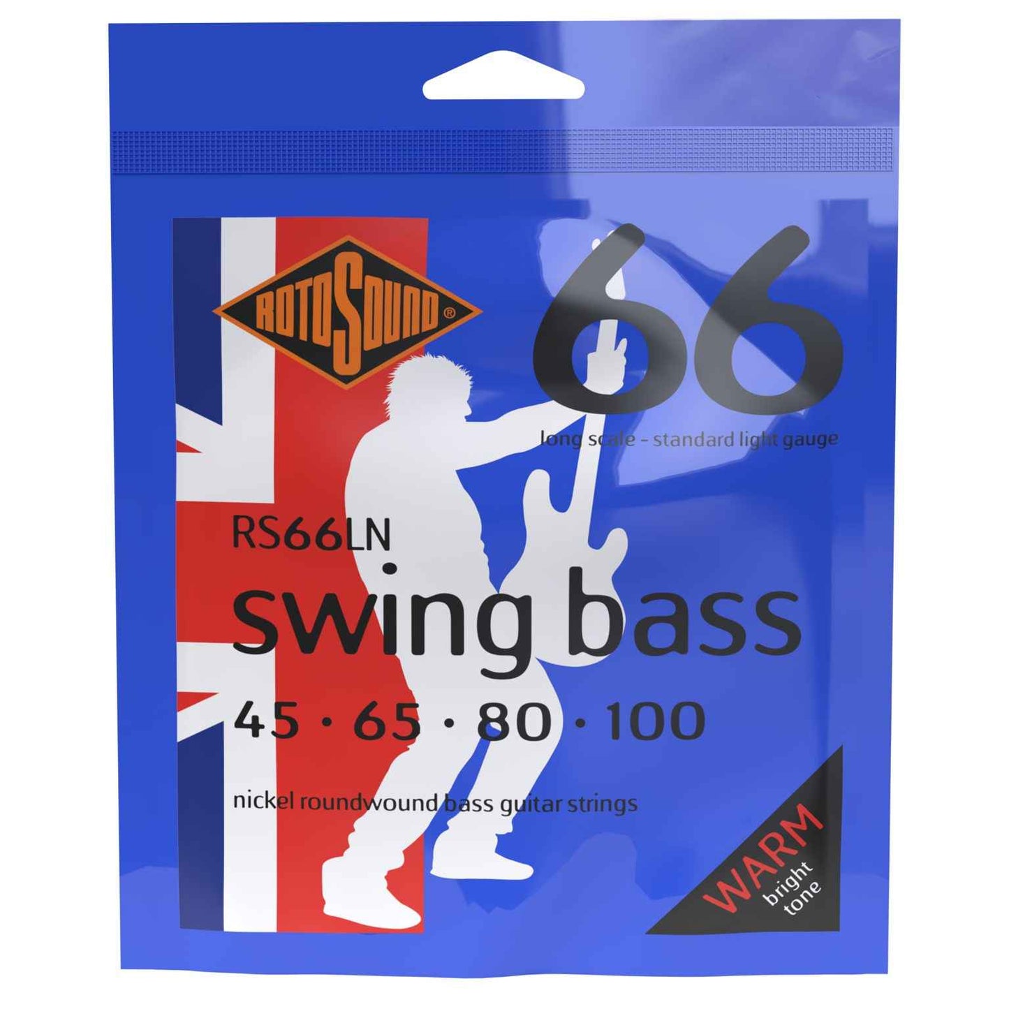 Rotosound RS66LN Swing Bass 66 Bass Strings - 45-100
