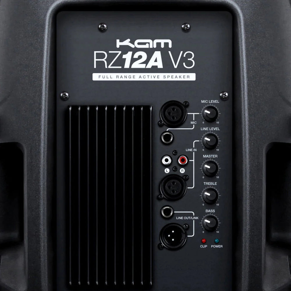 KAM RZ12A Active Speaker w/ Speaker Stand