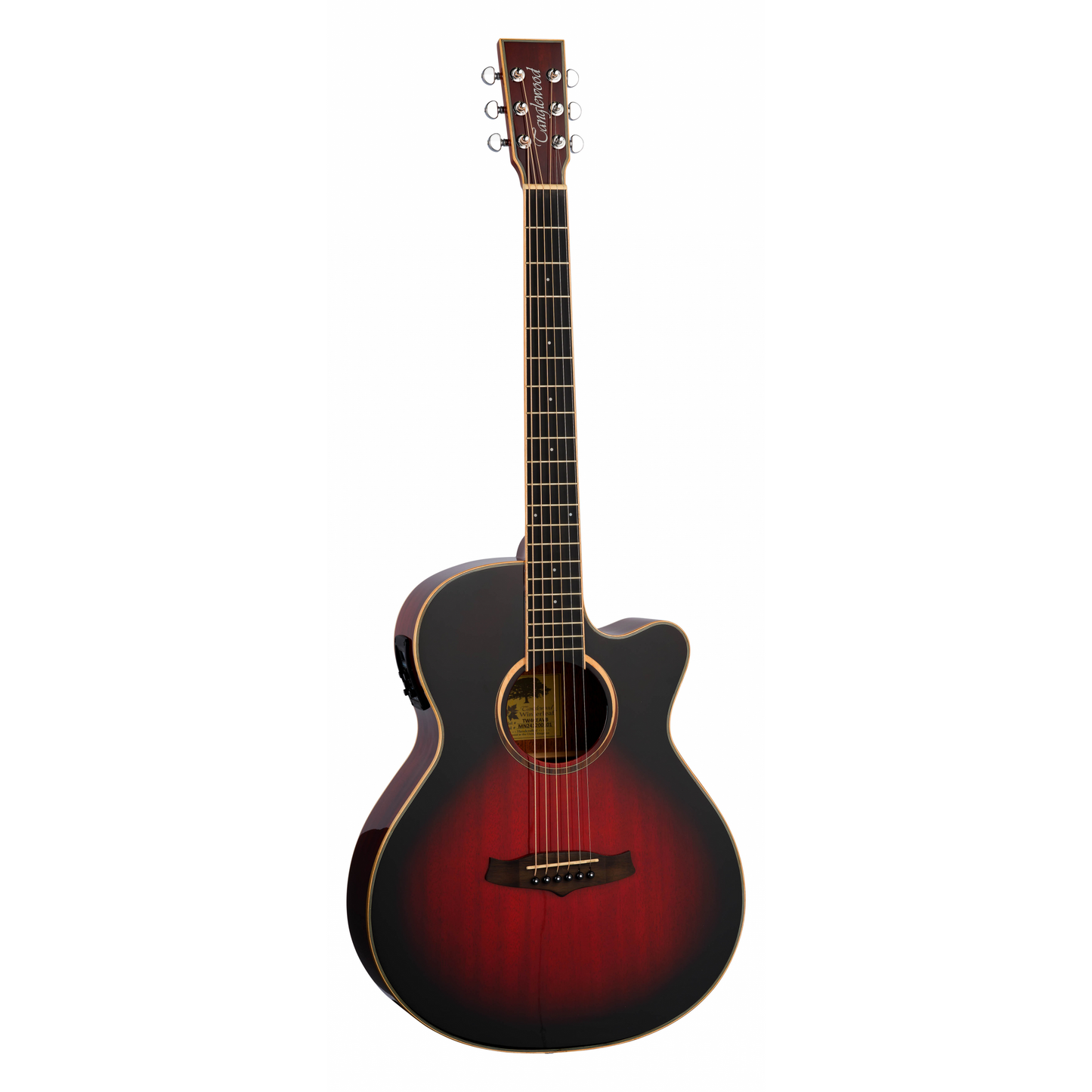Tanglewood TW4CEAVB Winterleaf Super Folk Electro-Acoustic - Autumn Vintage Burst