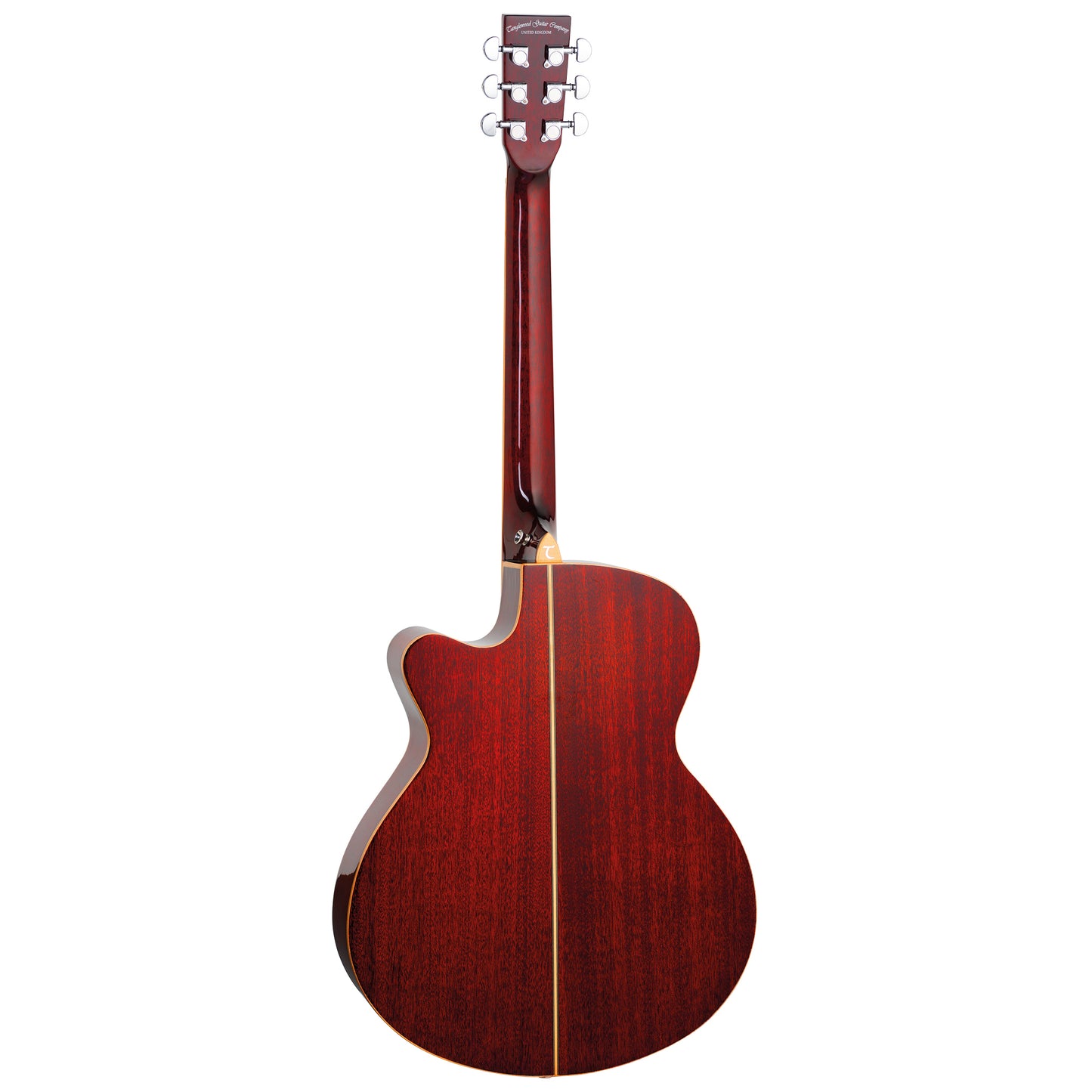 Tanglewood TW4CER Winterleaf Super Folk Cutaway Electro-Acoustic - Red Gloss