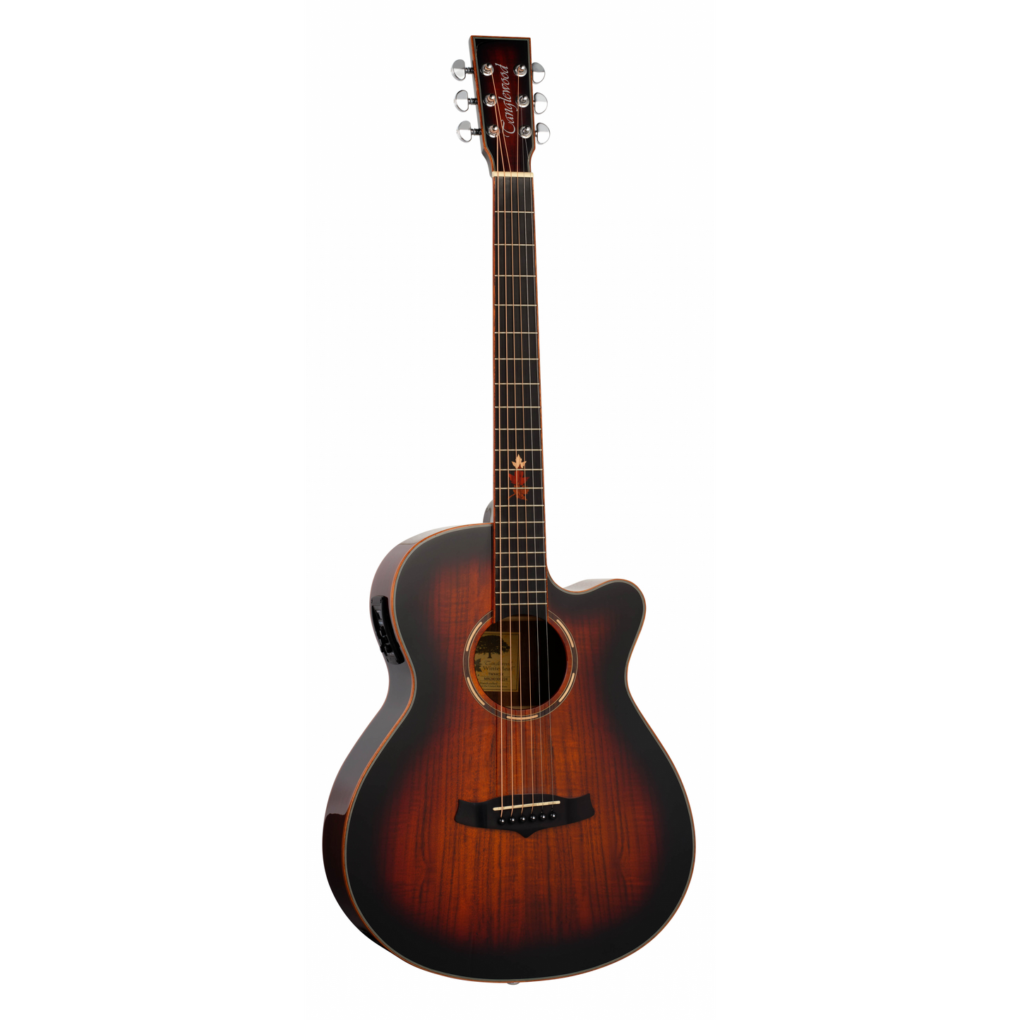 Tanglewood TWX4CEK Winterleaf Exotic Super Folk Electro-Acoustic - Autumn Burst Gloss