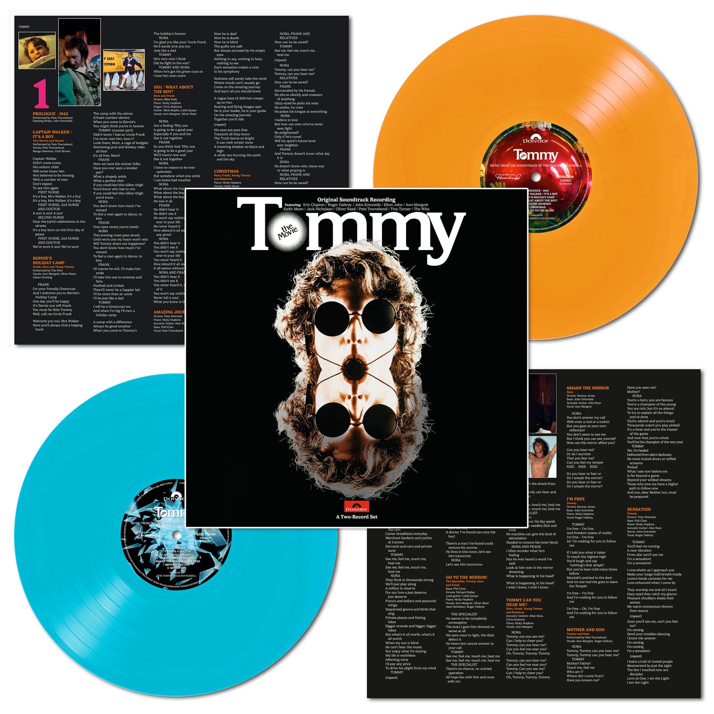 The Who - Tommy OST (Light Blue / Orange) Vinyl RSD25