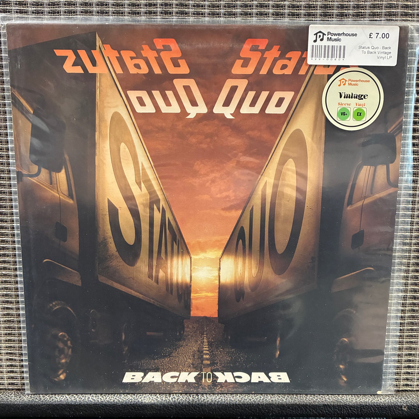 Status Quo - Back To Back Vintage Vinyl LP