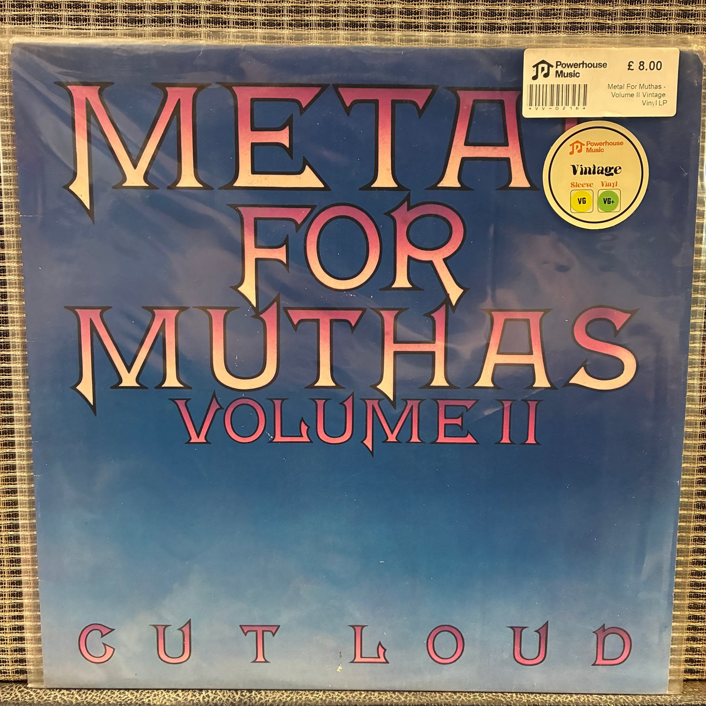 Metal For Muthas - Volume II Vintage Vinyl LP