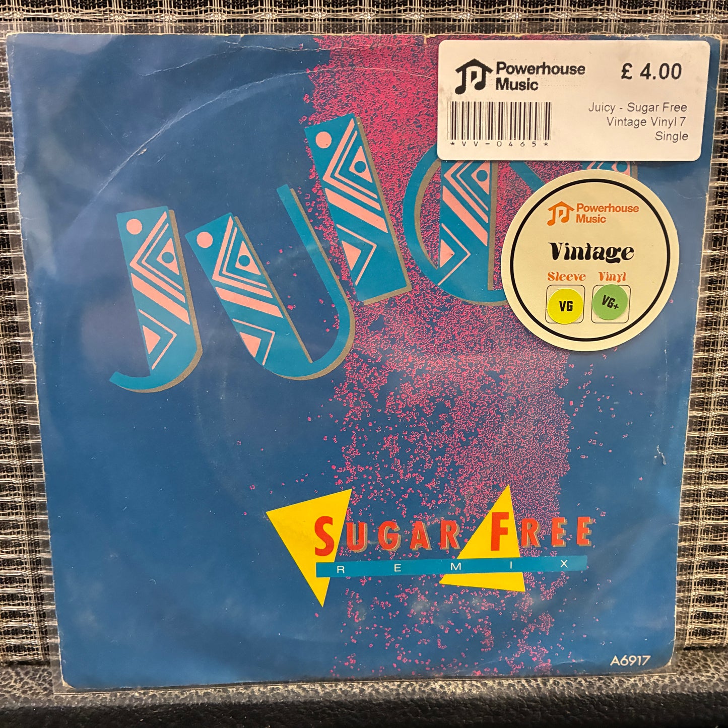 Juicy - Sugar Free Vintage Vinyl 7" Single