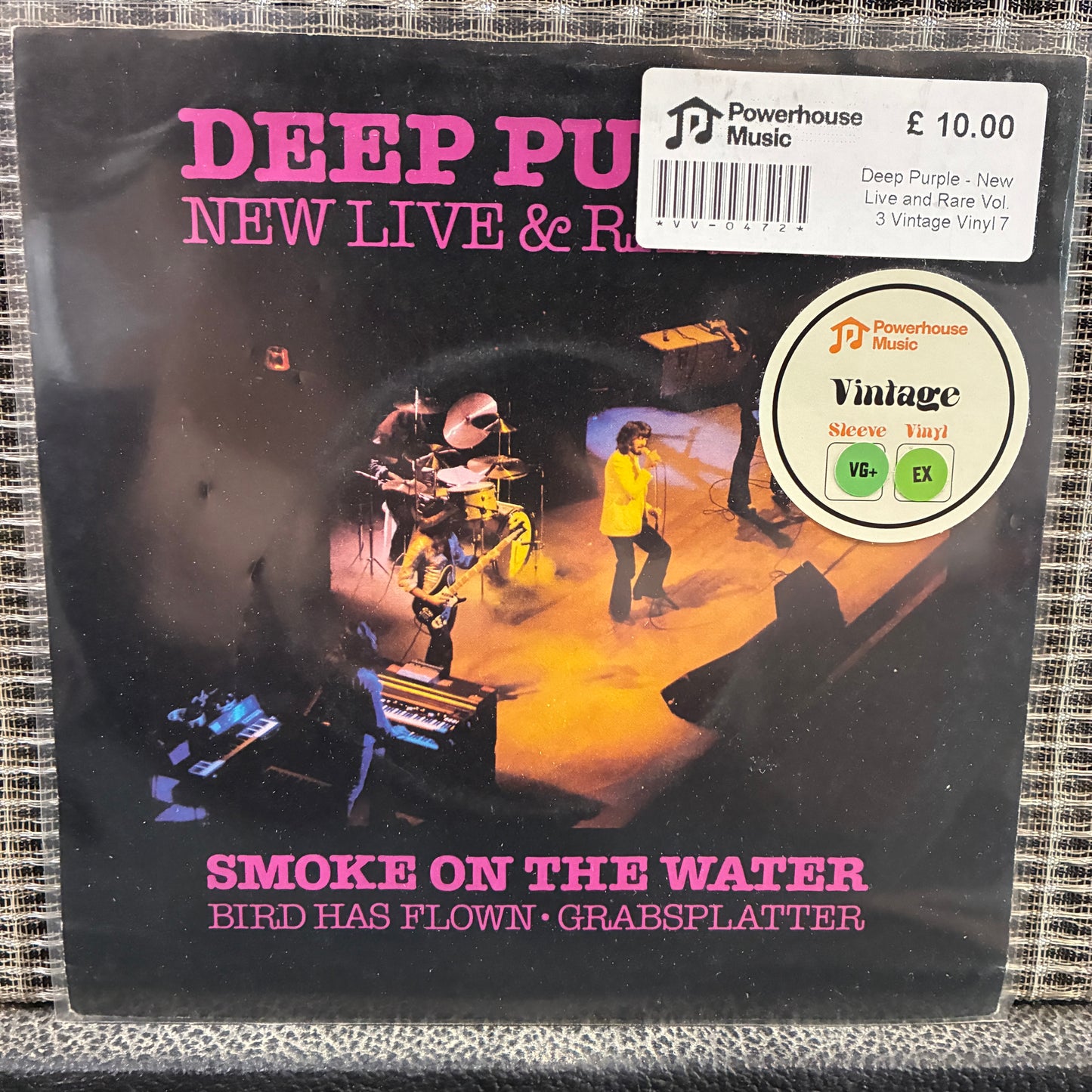 Deep Purple - New Live and Rare Vol. 3 Vintage Vinyl 7" Single