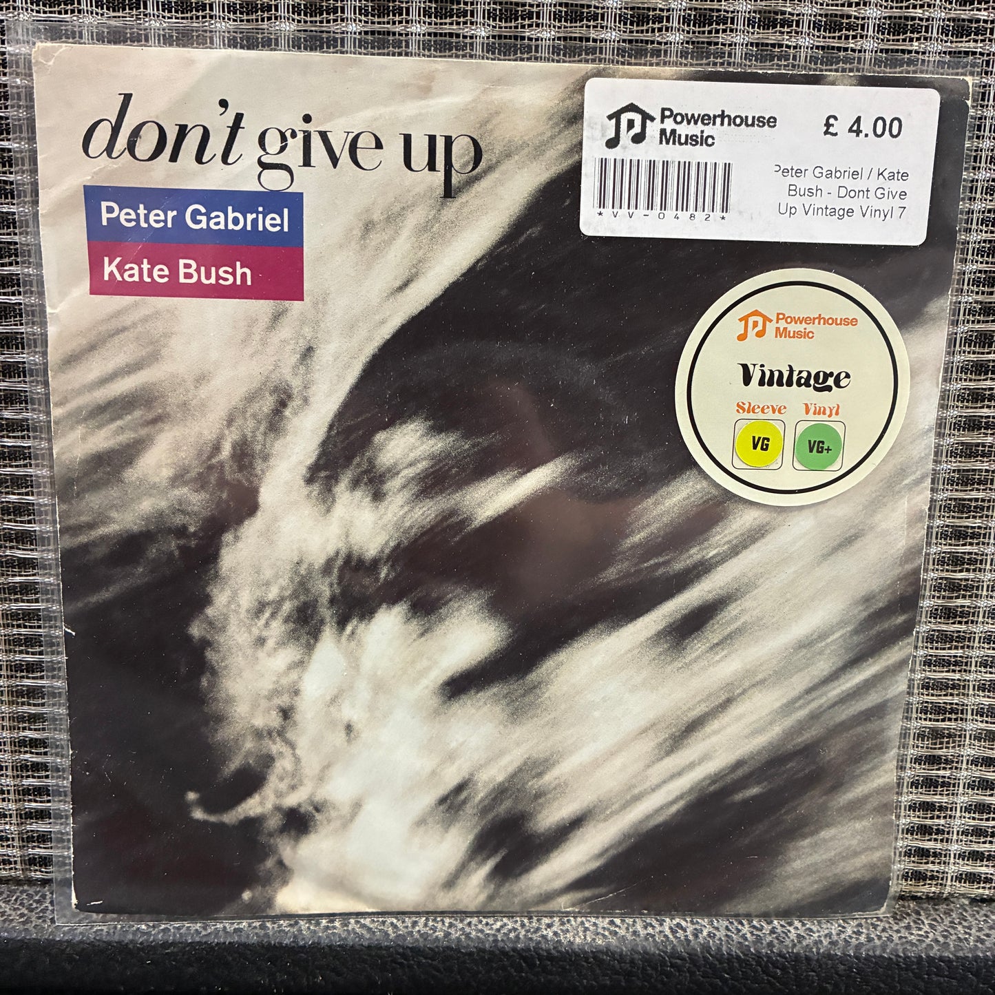 Peter Gabriel / Kate Bush - Dont Give Up Vintage Vinyl 7" Single