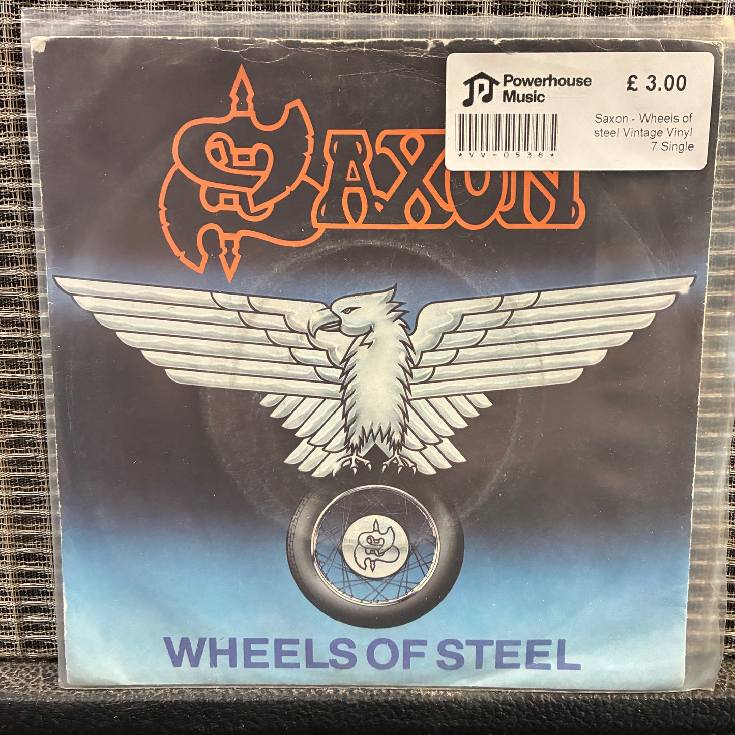 Saxon - Wheels of Steel Vintage Vinyl 7" Single