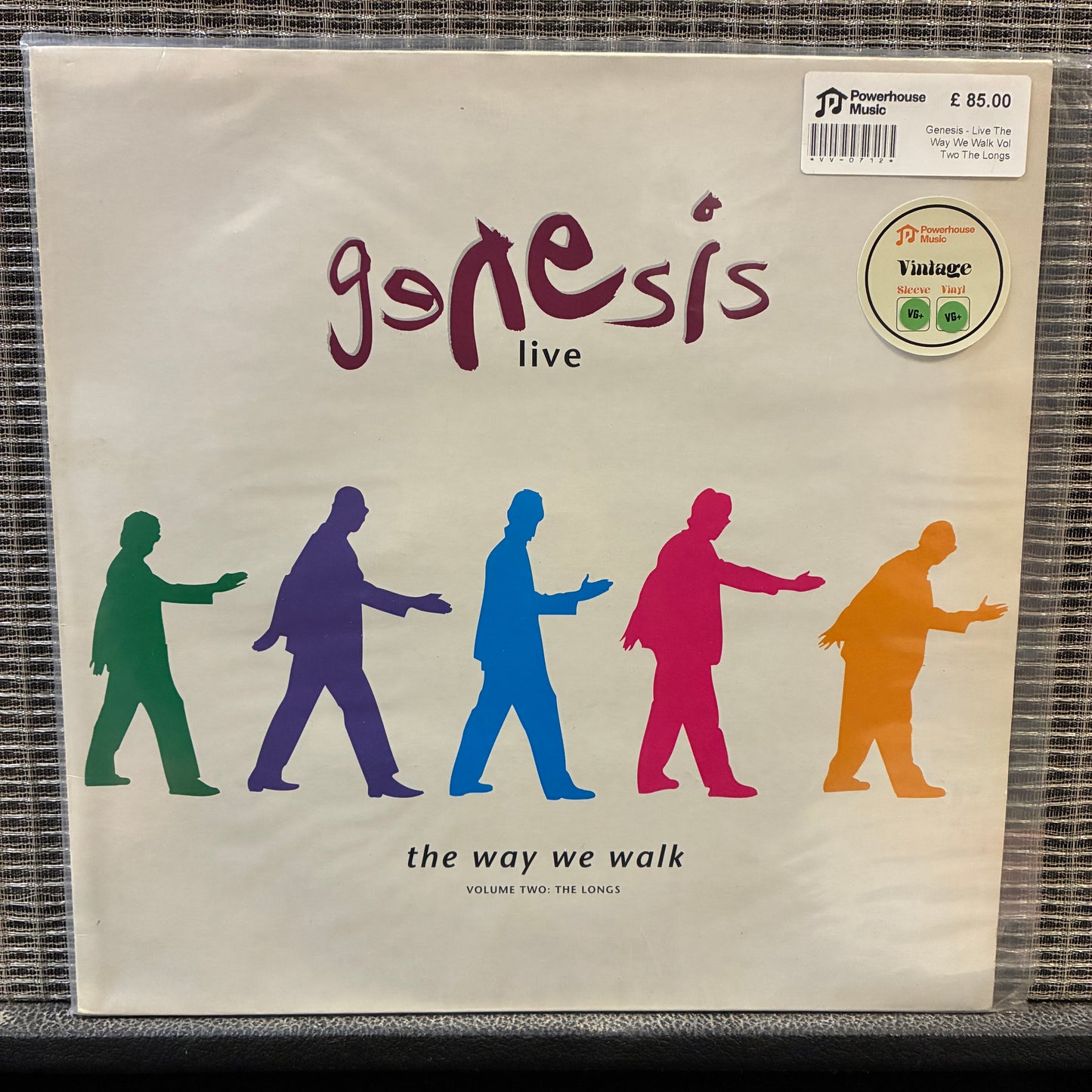 Genesis - Live The Way We Walk Vol Two The Longs Vintage Vinyl LP