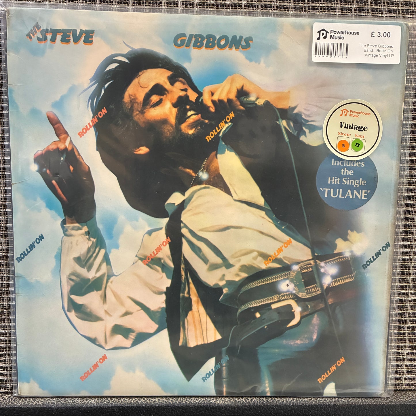 The Steve Gibbons Band - Rollin On Vintage Vinyl LP
