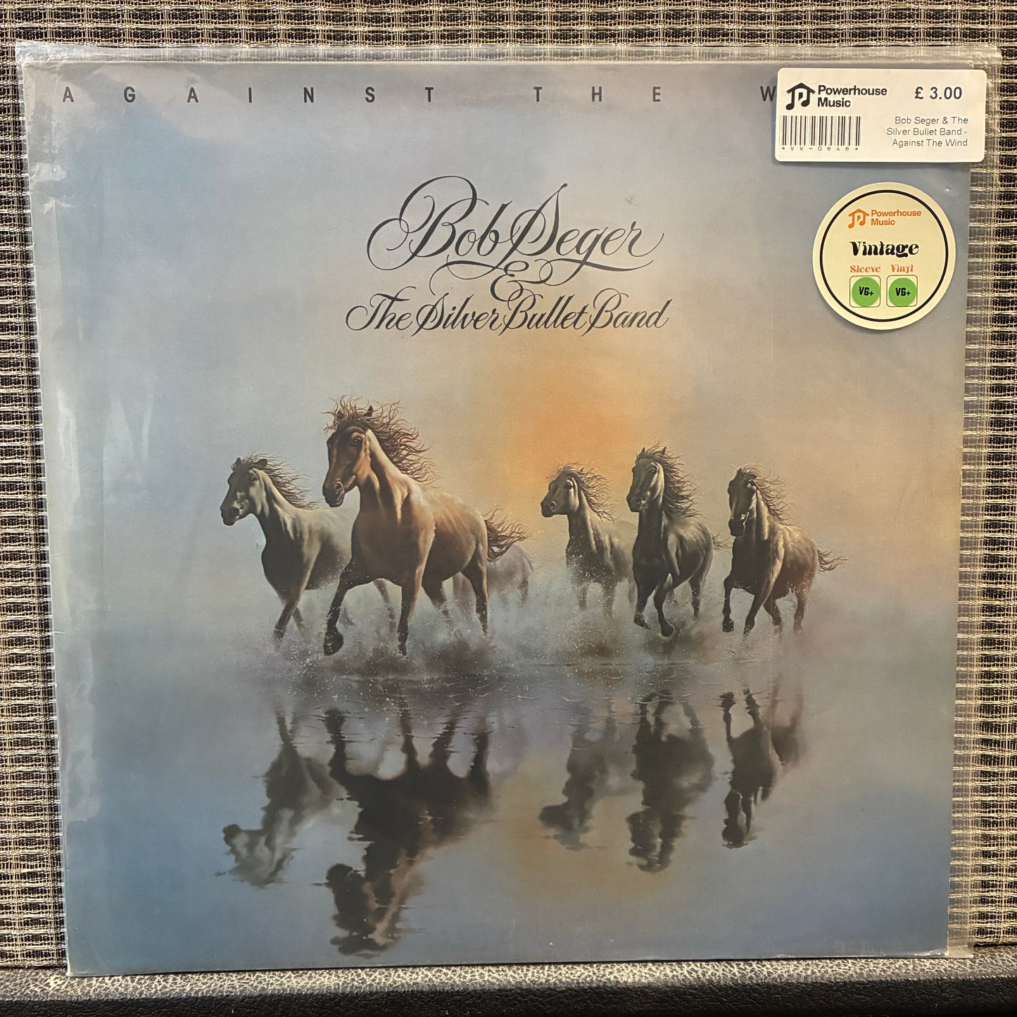 Bob Seger & The Silver Bullet Band - Against The Wind Vintage Vinyl LP