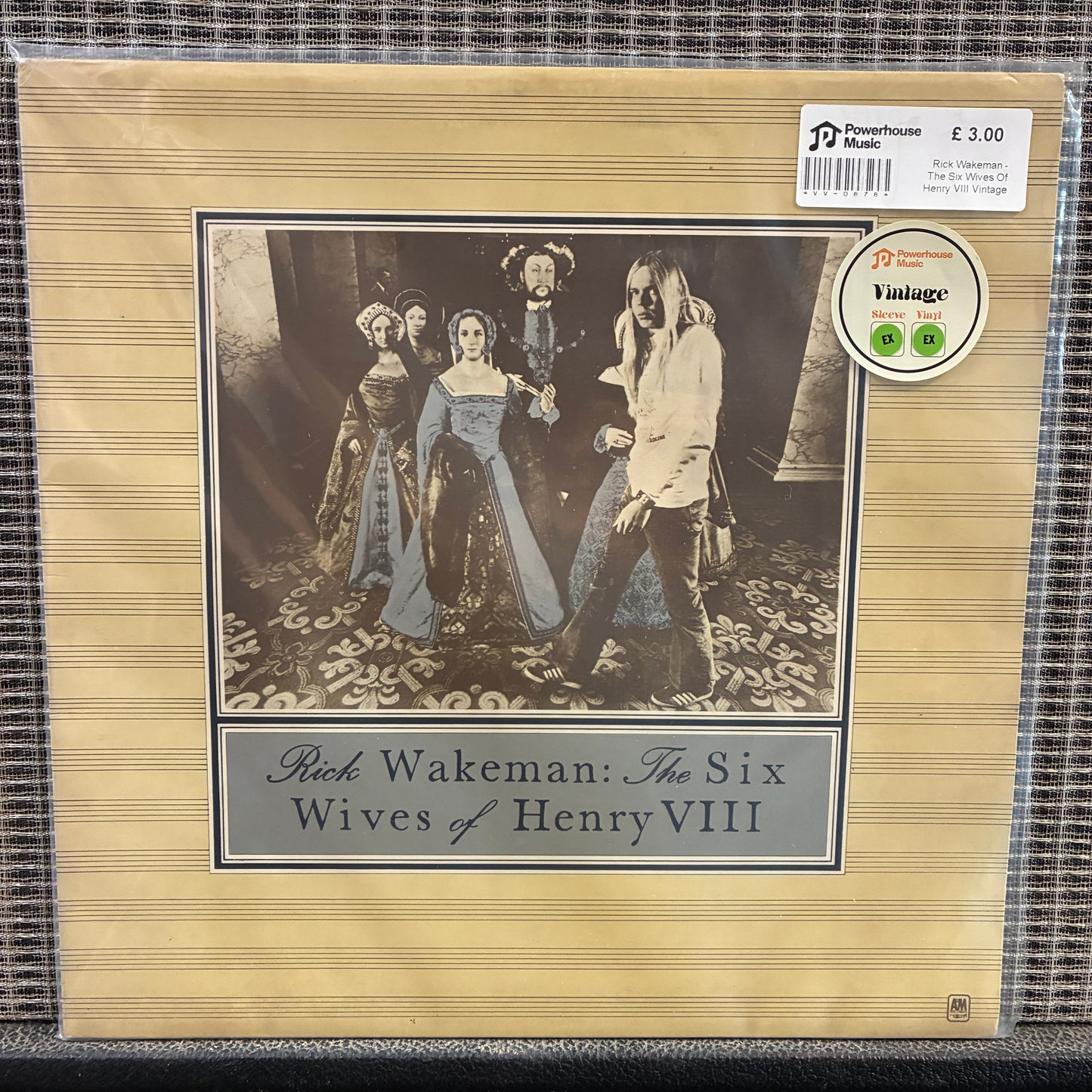 Rick Wakeman - The Six Wives Of Henry VIII Vintage Vinyl LP