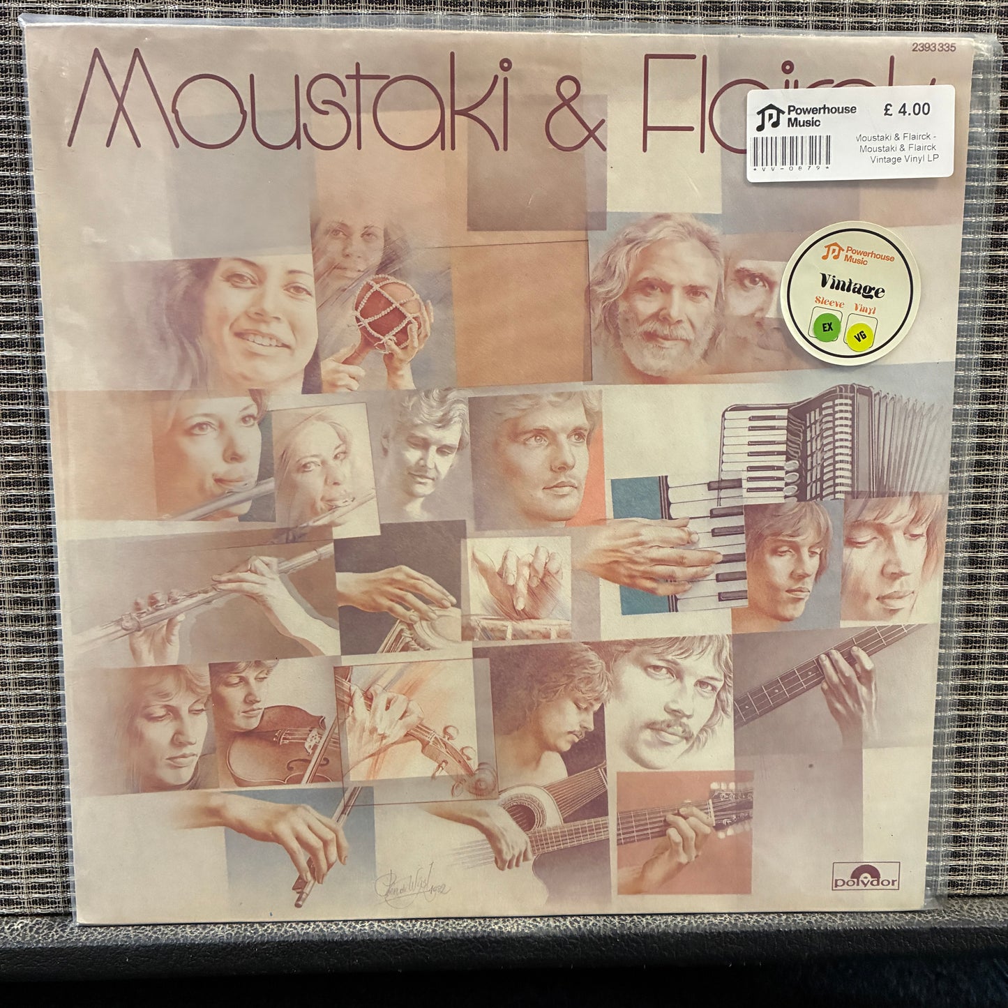 Moustaki & Flairck - Moustaki & Flairck Vintage Vinyl LP