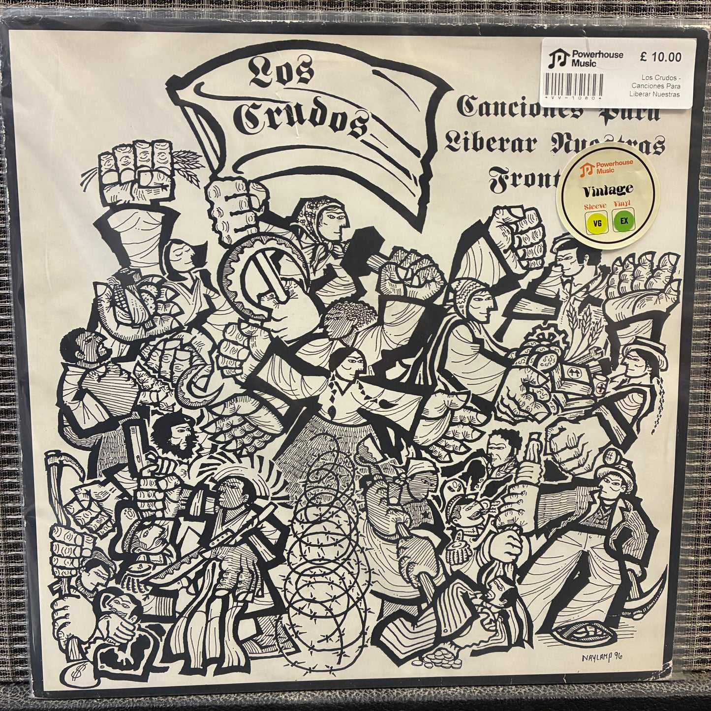 Los Crudos - Canciones Para Liberar Nuestras Fronteras Vintage Vinyl LP