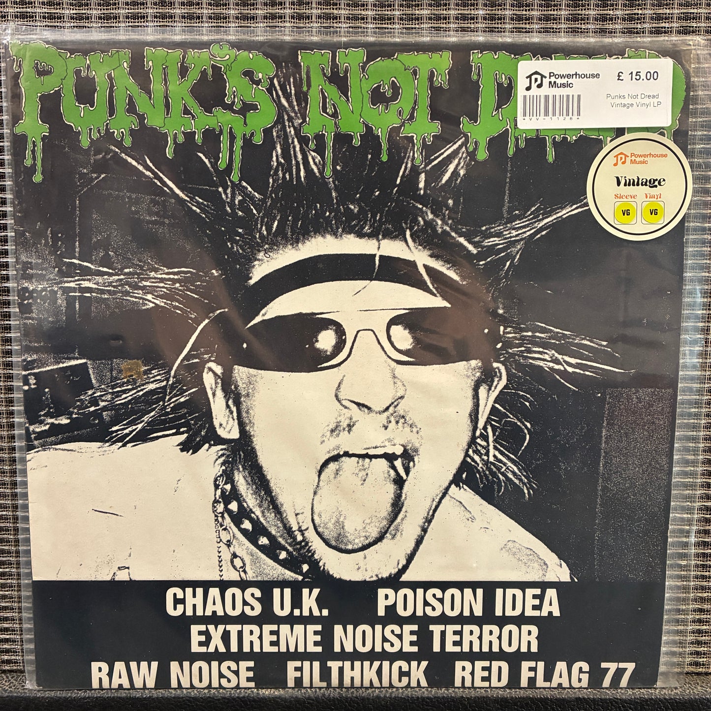 Punks Not Dread Vintage Vinyl LP