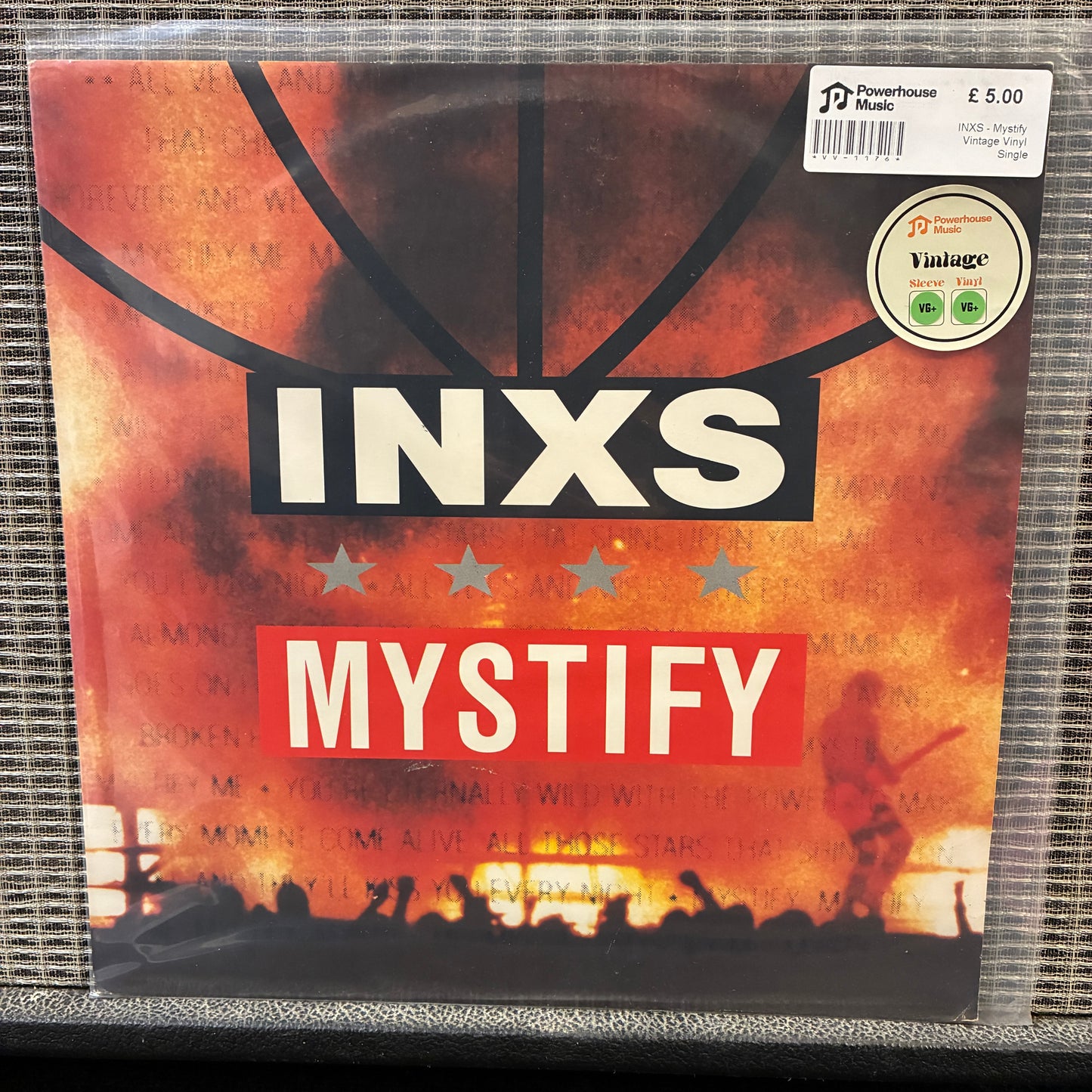 INXS - Mystify Vintage Vinyl Single