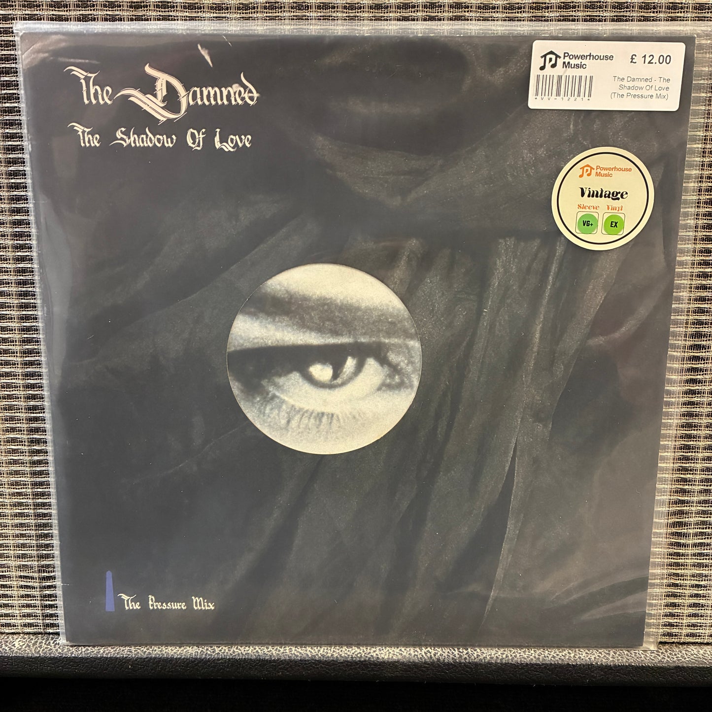 The Damned - The Shadow Of Love (The Pressure Mix) Vintage Vinyl 12" Single