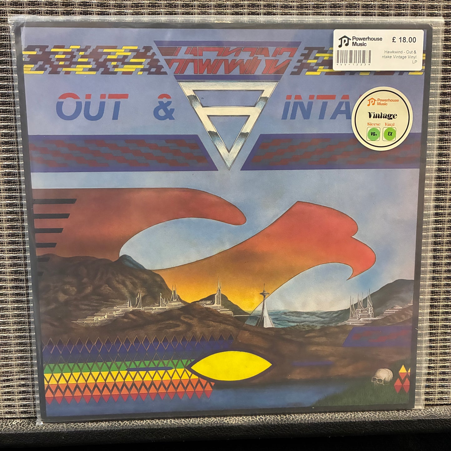 Hawkwind - Out & Intake Vintage Vinyl LP