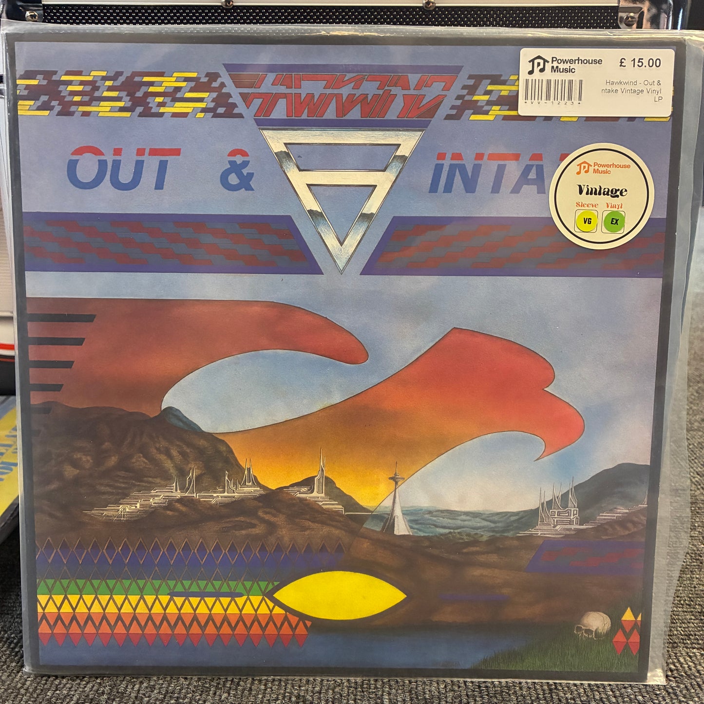 Hawkwind - Out & Intake Vintage Vinyl LP