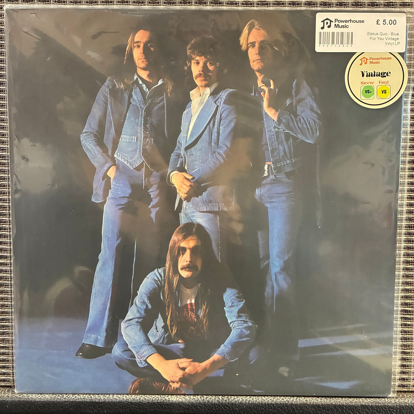 Status Quo - Blue For You Vintage Vinyl LP